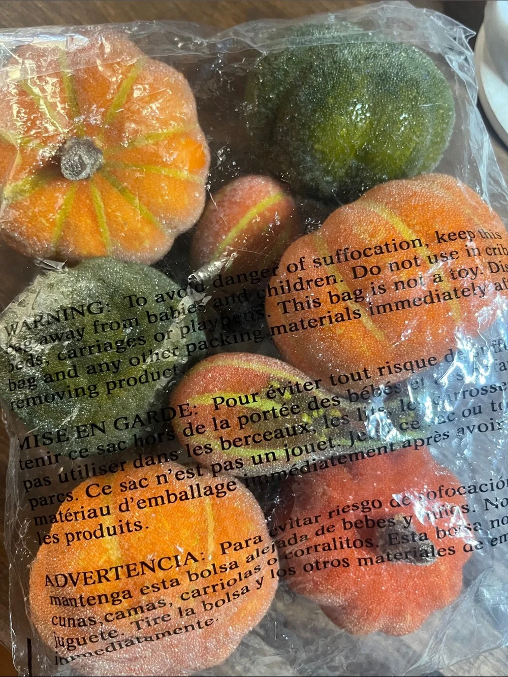 Sonoma mini pumpkins